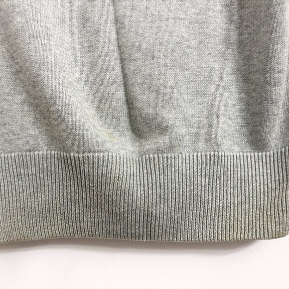 H&M Grey 100% Cotton Men's Sleeveless Sweater Vest - Sz Small - Picture 13 of 13